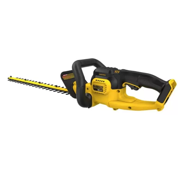 DEWALT 22 in. 20V MAX Lithium-Ion Cordless Hedge Trimmer (Tool Only)