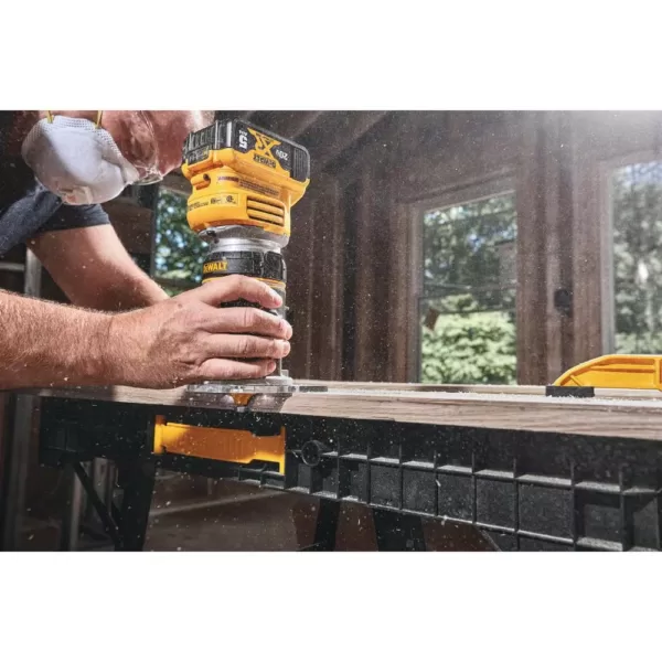 DEWALT 20-Volt MAX XR Cordless Brushless Compact Router (Tool-Only)