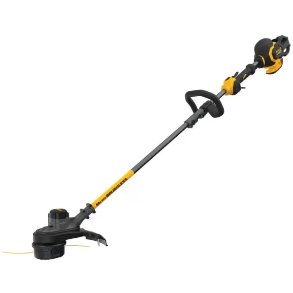 DEWALT 15 in. 60V MAX Cordless FLEXVOLT Brushless String Grass Trimmer (Tool Only) with Bonus FLEXVOLT (1) 3.0Ah Battery