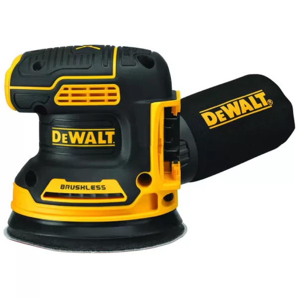 DEWALT 20-Volt MAX XR Cordless Brushless 5 in. Random Orbital Sander with 7-1/4 in. Circular Saw & (1) 20-Volt Battery 4.0Ah