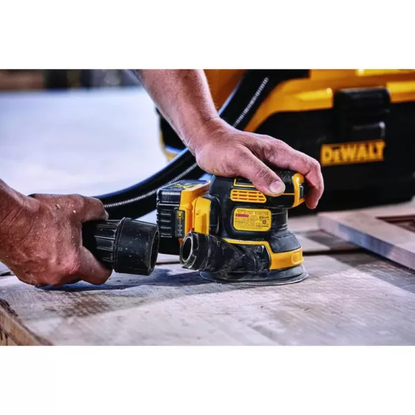 DEWALT 20-Volt MAX XR Cordless Brushless 5 in. Random Orbital Sander with 7-1/4 in. Circular Saw & (1) 20-Volt Battery 4.0Ah