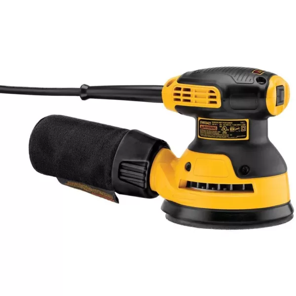 DEWALT 3 Amp Corded 5 in. Random Orbital Hook and Loop Sander