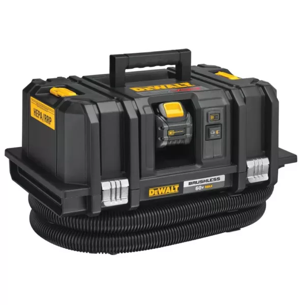 DEWALT FLEXVOLT 60-Volt MAX Cordless Dust Extractor Kit with (2) FLEXVOLT 6.0Ah Batteries