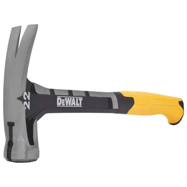 DEWALT 22 oz. Steel Checkered Face Hammer