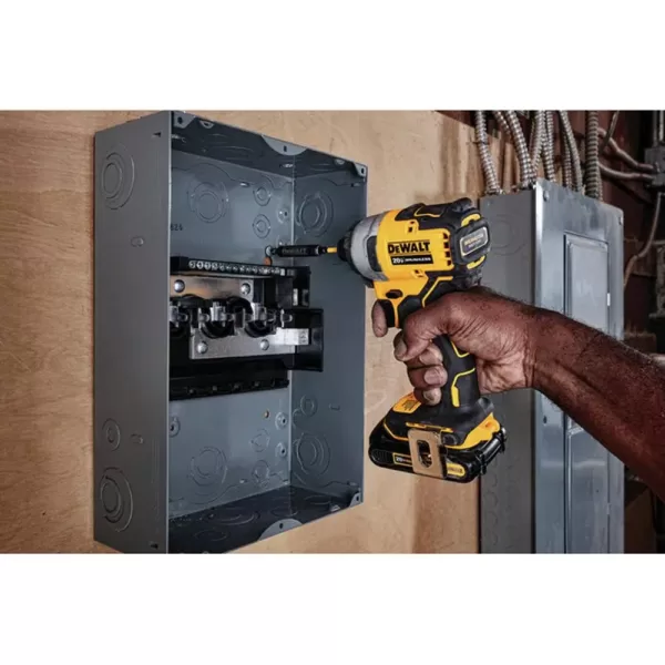 DEWALT ATOMIC 20-Volt MAX Cordless Brushless Compact 1/4 in. Impact Driver with (1) 20-Volt 5.0Ah Battery