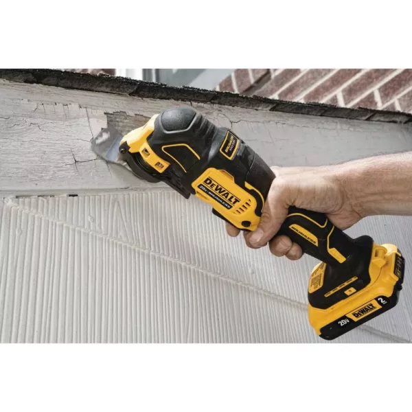 DEWALT 20-Volt MAX XR Cordless Brushless 3-Speed 1/4 in. Impact Driver with (1) 20-Volt 5.0Ah Battery & ATOMIC Oscillating Tool