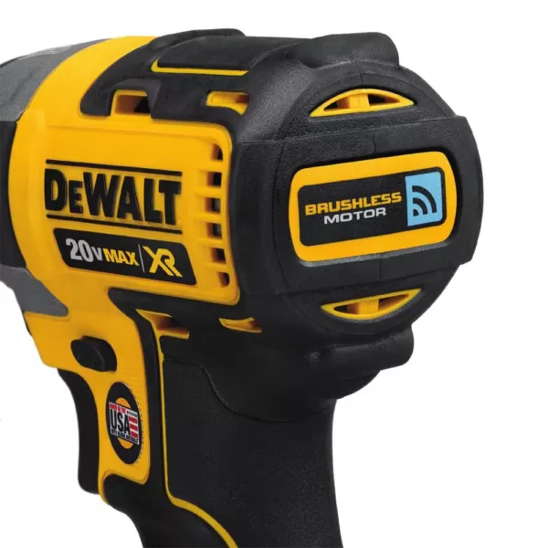 DEWALT 20-Volt MAX XR with Tool Connect Cordless Brushless 1/4 in. Impact Driver (Tool-Only)