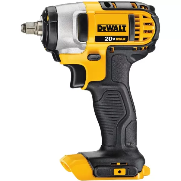 DEWALT 20-Volt MAX Cordless 3/8 in. Impact Wrench Kit with Hog Ring, (2) 20-Volt 4.0Ah Batteries & (1) 20-Volt 5.0Ah Battery