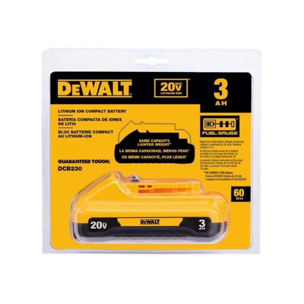 DEWALT 20-Volt MAX XR Cordless Brushless Jigsaw with (1) 20-Volt Battery 3.0Ah