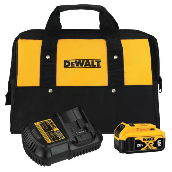 DEWALT 20-Volt MAX XR Cordless Brushless Jigsaw with Brushless Router, (1) 20-Volt 5.0Ah Battery & Charger