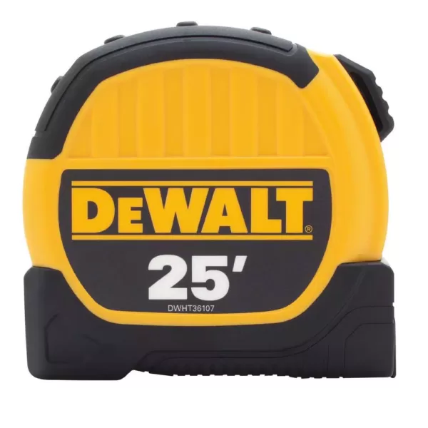 DEWALT Mechanics Tool Kit Set (142-Piece) with Case & Bonus TOUGHSYSTEM 22 in. Small Tool Box & 25 ft. x 1-1/8 in. Tape Measure