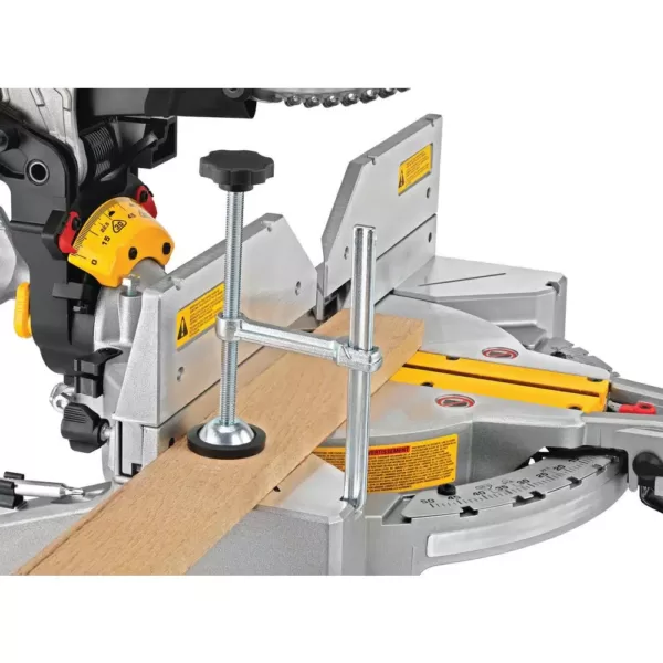 DEWALT 15 Amp Corded 12 in. Compound Double Bevel Miter Saw