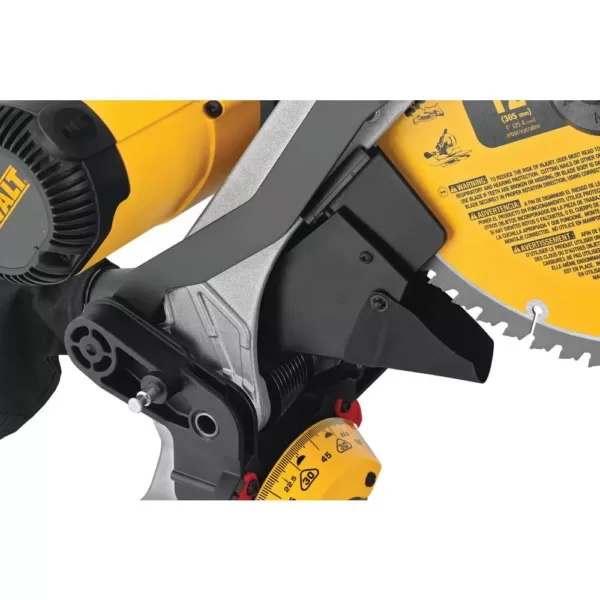 DEWALT 15 Amp Corded 12 in. Compound Double Bevel Miter Saw