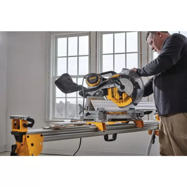 DEWALT 15 Amp Corded 12 in. Compound Double Bevel Miter Saw