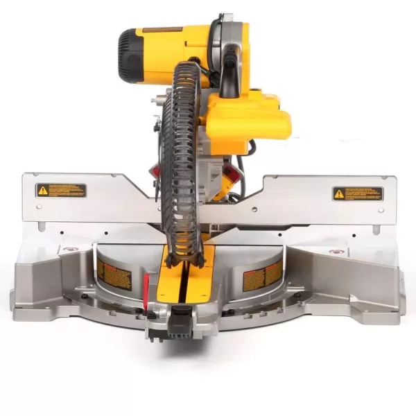 DEWALT 15 Amp Corded 12 in. Sliding Miter Saw with Bonus Heavy-Duty Miter Saw Stand