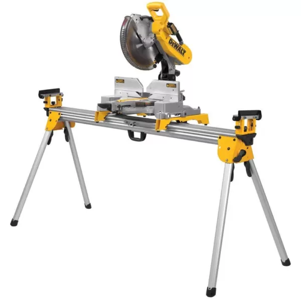 DEWALT 15 Amp Corded 12 in. Sliding Miter Saw with Bonus Heavy-Duty Miter Saw Stand