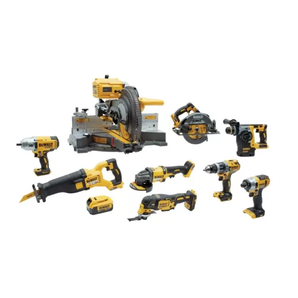 DEWALT 20-Volt MAX XR Cordless Brushless Oscillating Multi-Tool with (1) 20-Volt 6.0Ah Battery