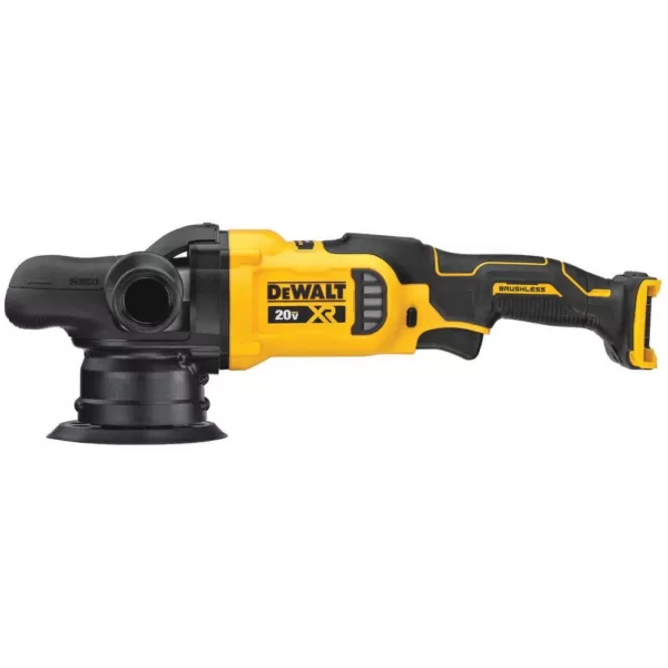 DEWALT 20-Volt MAX XR Cordless Brushless 5 in. Variable Speed Random Orbit Polisher (Tool Only)