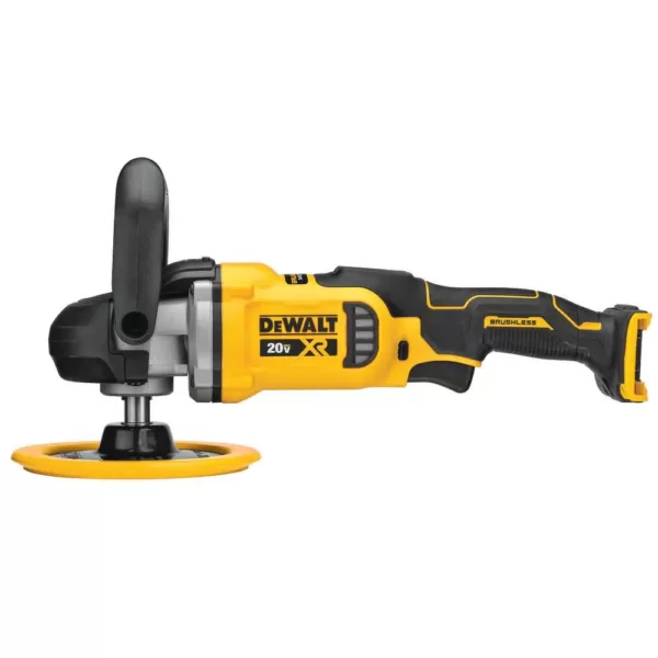 DEWALT 20-Volt MAX XR Cordless Brushless 7 in. Variable Speed Rotary Polisher (Tool-Only)