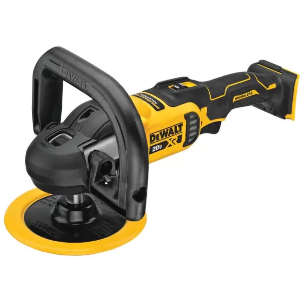 DEWALT 20-Volt MAX XR Cordless Brushless 7 in. Variable Speed Rotary Polisher (Tool-Only)