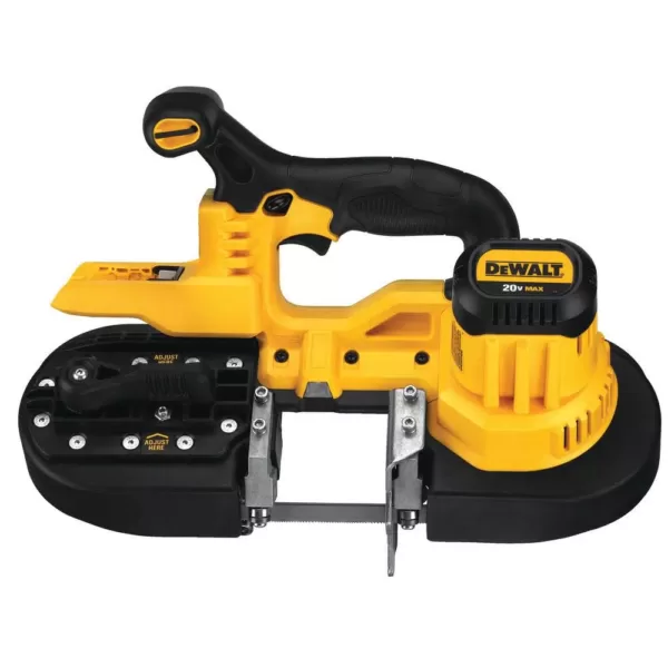 DEWALT 20-Volt MAX Cordless Band Saw with (1) 20-Volt Battery 4.0Ah