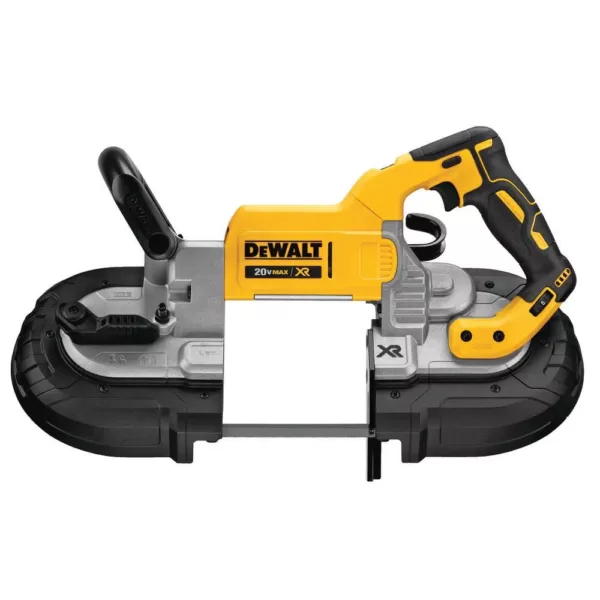 DEWALT 20-Volt MAX XR Cordless Brushless Deep Cut Band Saw with 1-1/2 in. Die Grinder