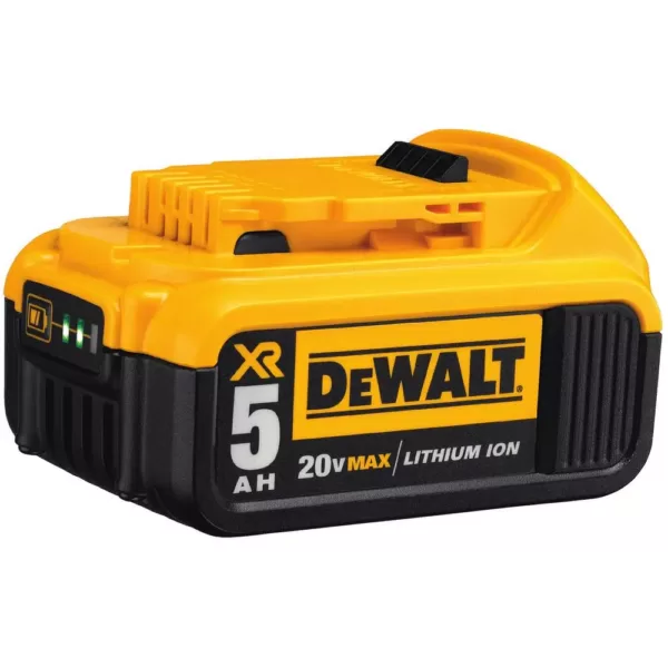 DEWALT 20-Volt MAX XR Cordless Brushless Deep Cut Band Saw with (1) 20-Volt Battery 5.0Ah