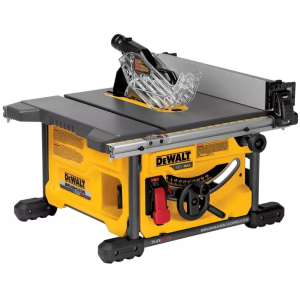 DEWALT FLEXVOLT 60-Volt MAX  Cordless Brushless 8-1/4 in. Table Saw Kit (Tool-Only)