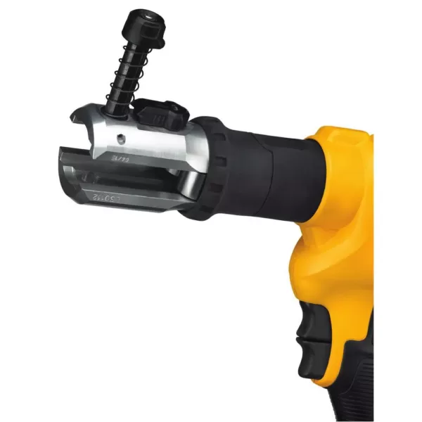 DEWALT 20-Volt MAX Cordless Press Tool, (6) Press Jaws Sized 1/2 in. to 2 in., (2) 20-Volt 4.0Ah Batteries & Charger