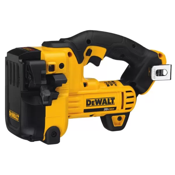 DEWALT 20-Volt MAX Cordless Press Tool, (6) Press Jaws, (2) 20-Volt 4.0Ah Batteries, Drain Snake & Threaded Rod Cutter