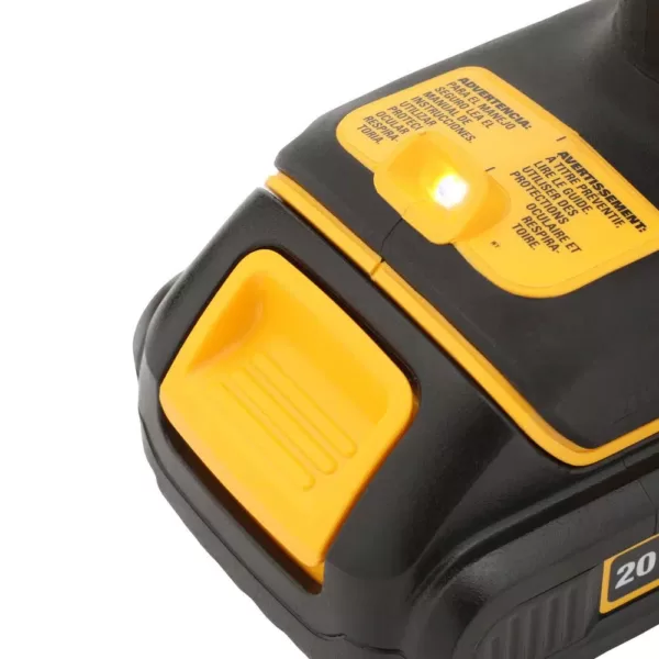 DEWALT ATOMIC 20-Volt MAX Cordless Brushless Compact 1/2 in. Drill/Driver, (2) 20-Volt 1.3Ah Batteries, Charger & Bag