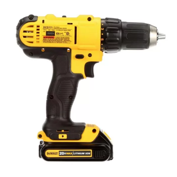 DEWALT 20-Volt MAX Cordless 1/2 in. Drill/Driver, (2) 20-Volt 1.3Ah Batteries, Charger & 6-1/2 in. Circular Saw