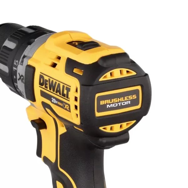 DEWALT 20-Volt MAX XR Cordless Brushless 1/2 in. Drill/Driver (Tool-Only)