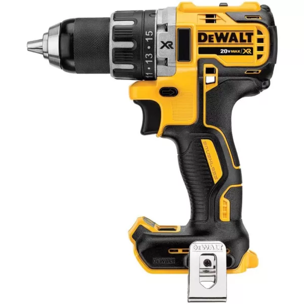 DEWALT 20-Volt MAX XR Cordless Brushless 1/2 in. Drill/Driver with (3) 20-Volt 5.0Ah Batteries & Charger