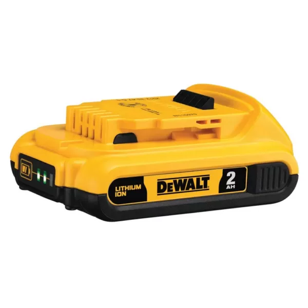 DEWALT 20-Volt MAX Compact Lithium-Ion 2.0Ah Battery Pack (3-Pack)