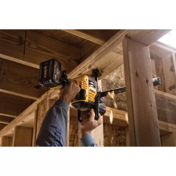 DEWALT FLEXVOLT 60-Volt MAX Cordless Brushless 1/2 in. Stud & Joist Drill, (2) FLEXVOLT 6.0Ah Batteries & Swivel Head Shear