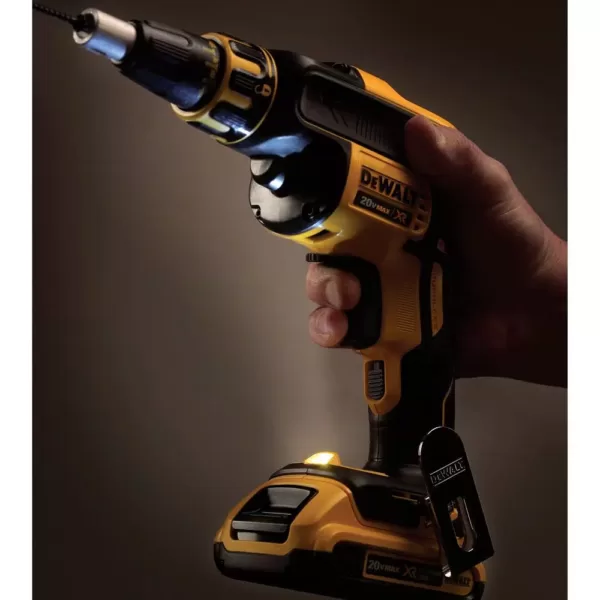 DEWALT 20-Volt MAX XR Cordless Drywall Screw Gun/Impact Driver Combo Kit (2-Tool) with (2) 20-Volt 2.0Ah Batteries & Charger