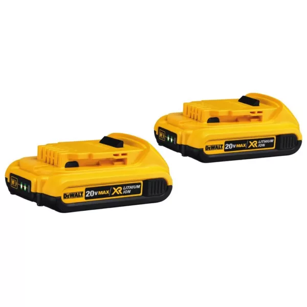 DEWALT 20-Volt MAX Cordless Combo Kit (7-Tool) with ToughSystem Case, (1) 4.0Ah Battery, (2) 2.0Ah Batteries & Speaker