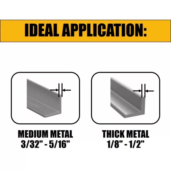 DEWALT 6 in. 24 Teeth per in. Straight Back Bi-Metal Reciprocating Saw Blade (5-Pack)