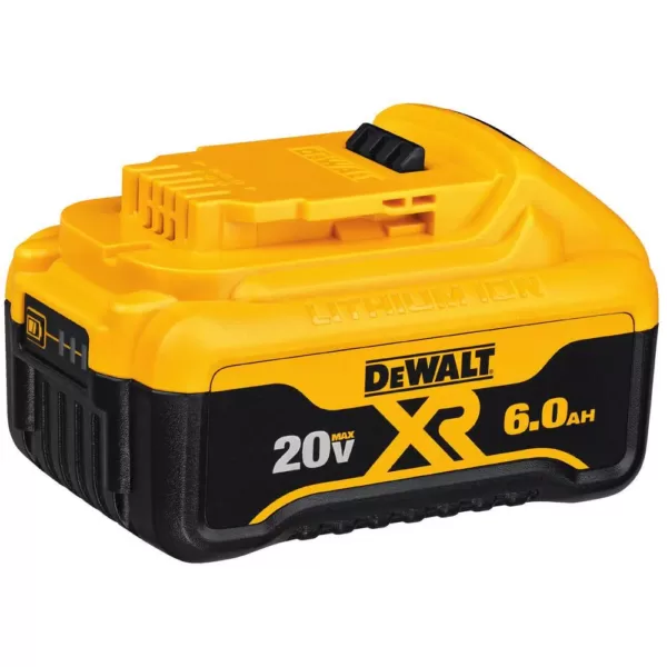 DEWALT 20-Volt MAX XR Cordless Brushless Compact Reciprocating Saw with (1) 20-Volt Battery 6.0Ah