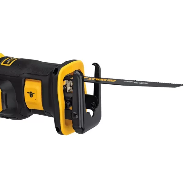 DEWALT 20-Volt MAX XR Cordless Brushless Compact Reciprocating Saw with (1) 20-Volt Battery 5.0Ah & Charger