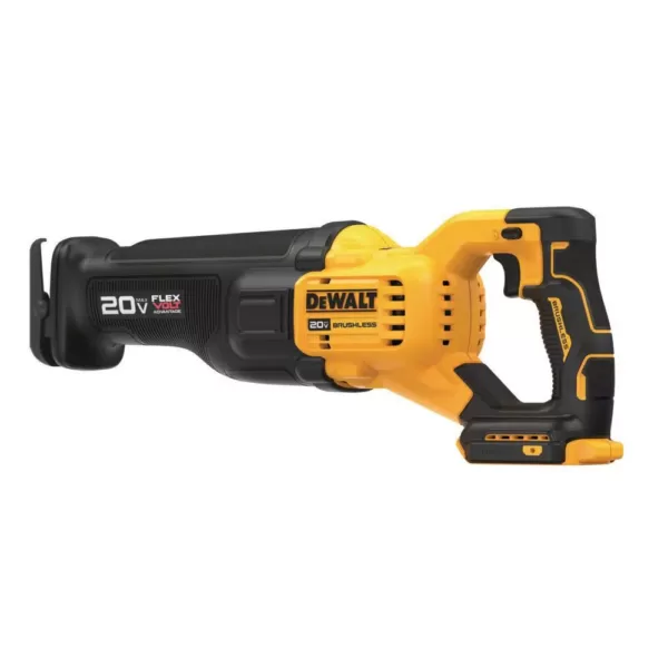 DEWALT 20-Volt MAX Lithium Ion Cordless Brushless Reciprocating Saw with FLEXVOLT ADVANTAGE & (1) FLEXVOLT 6.0Ah Battery Kit