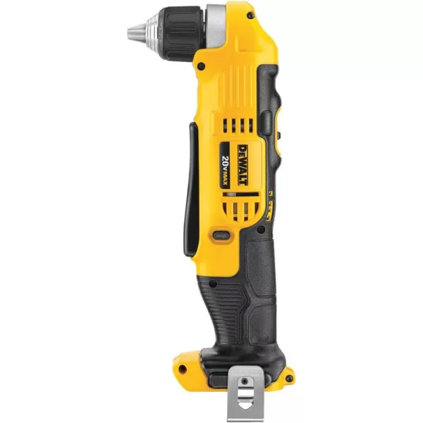 DEWALT 20-Volt MAX Cordless 3/8 in. Right Angle Drill/Driver with (1) 20-Volt 4.0Ah Battery