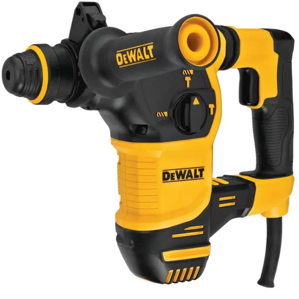 DEWALT 8.5 Amp 1-1/8 in. Corded SDS Plus Rotary Hammer Kit with Onboard Dust Extractor