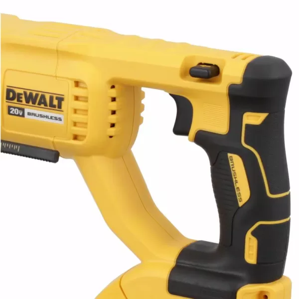 DEWALT 20-Volt MAX Cordless Brushless 1 in. SDS Plus D-Handle Rotary Hammer with (2) 20-Volt 5.0Ah Batteries & Charger