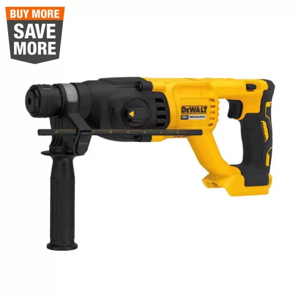 DEWALT 20-Volt MAX Cordless Brushless 1 in. SDS Plus D-Handle Concrete & Masonry Rotary Hammer (Tool-Only)