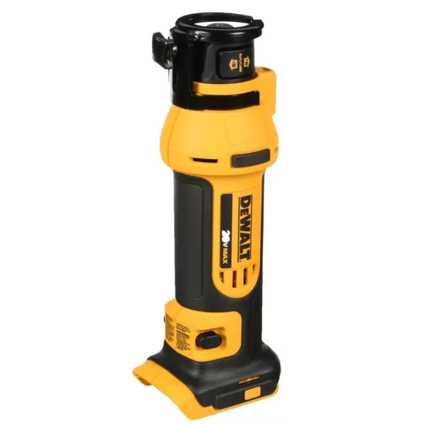 DEWALT 20-Volt MAX Cordless Drywall Cut-Out Tool with (1) 20-Volt Battery 3.0Ah & Charger