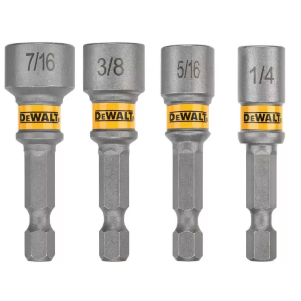 DEWALT MAXFIT Magnetic 2 in. Nut Driver Set (4-Piece)