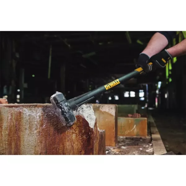 DEWALT 12 lb. Sledge Hammer with 33.3 in. Fiberglass Handle