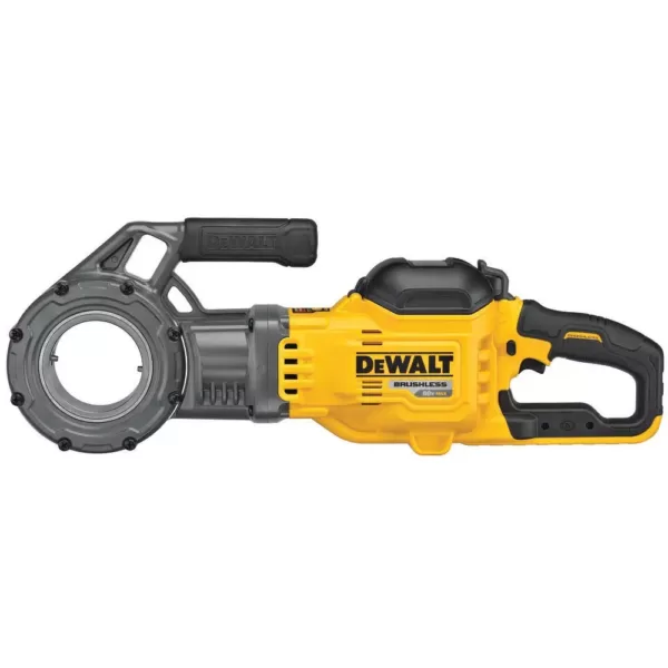 DEWALT FLEXVOLT 60-Volt MAX Cordless 1/2 in. - 2 in. Pipe Threader Kit with (2) FLEXVOLT 9.0Ah Batteries & Die Heads